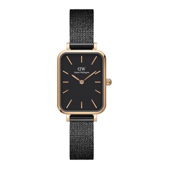 Daniel Wellington Quadro Ashfield DW00100433 - Dames horloge - 32 mm - Goudkleurig