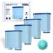 Aquafloow 4x Waterfilter CLEANI voor Saeco en Philips Koffiemachines