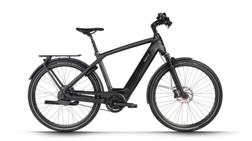 Dutch ID Phantom 65 TR Belt - Heren - Elektrische Stadsfiets - Zwart - Bosch - 2021 - 58cm