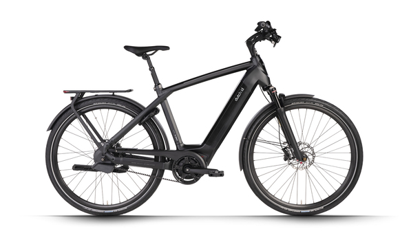 Dutch ID Phantom 65 TR Belt - Heren - Elektrische Stadsfiets - Zwart - Bosch - 2021 - 58cm