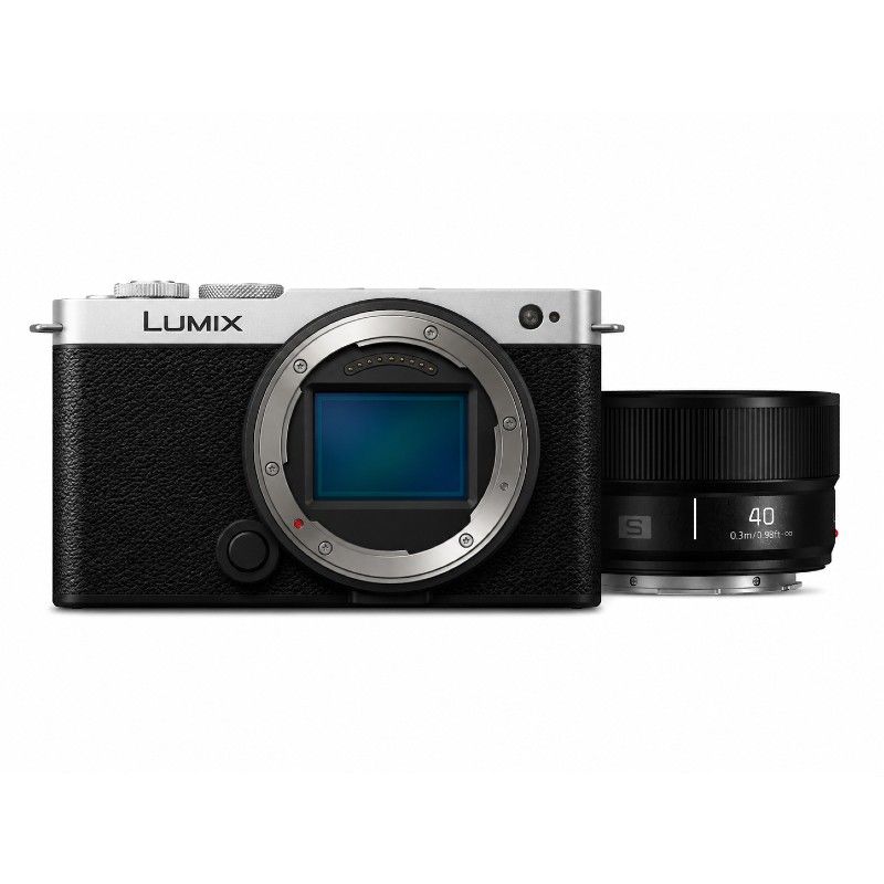 Panasonic Lumix S9 Body Silver/Black + Lumix S 40mm f/2.0 - Zwart