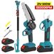 StarTech Multifunctionele set voor het snoeien van bomen - Elektrische takkensaag - 15 cm zaagblad - Geschikt voor 21V accu - Tuinschaar - Mini-zaag - Lange telescopische stang