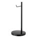 Yamazaki 2292 BAUTES Headphone Stand, black, Steel, 13 x 13 x 28 cm