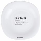 Victionary Crostata fruitborden, vierkant, 22 x 22 cm, opaalglas, 6 stuks