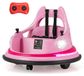 Voiture pare-chocs électrique, 12V, 2-en-1, rotatif à 360°, avec télécommande, pour enfants à partir de 3 ans