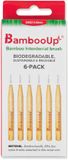 BambooUp Bamboo Interdentale Borstels 0,50mm 6 stuks