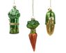 Decoris Fruit glas l5.5b4.6h11.6 cm a3 kerst