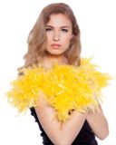 Folat Boa Neon Geel 1.80 mtr