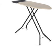 Wasophoogte® Strijkplank - Extra brede strijkplank stoomgenerator - 124*46 cm - 4 verstelbare hoogtes - Beige