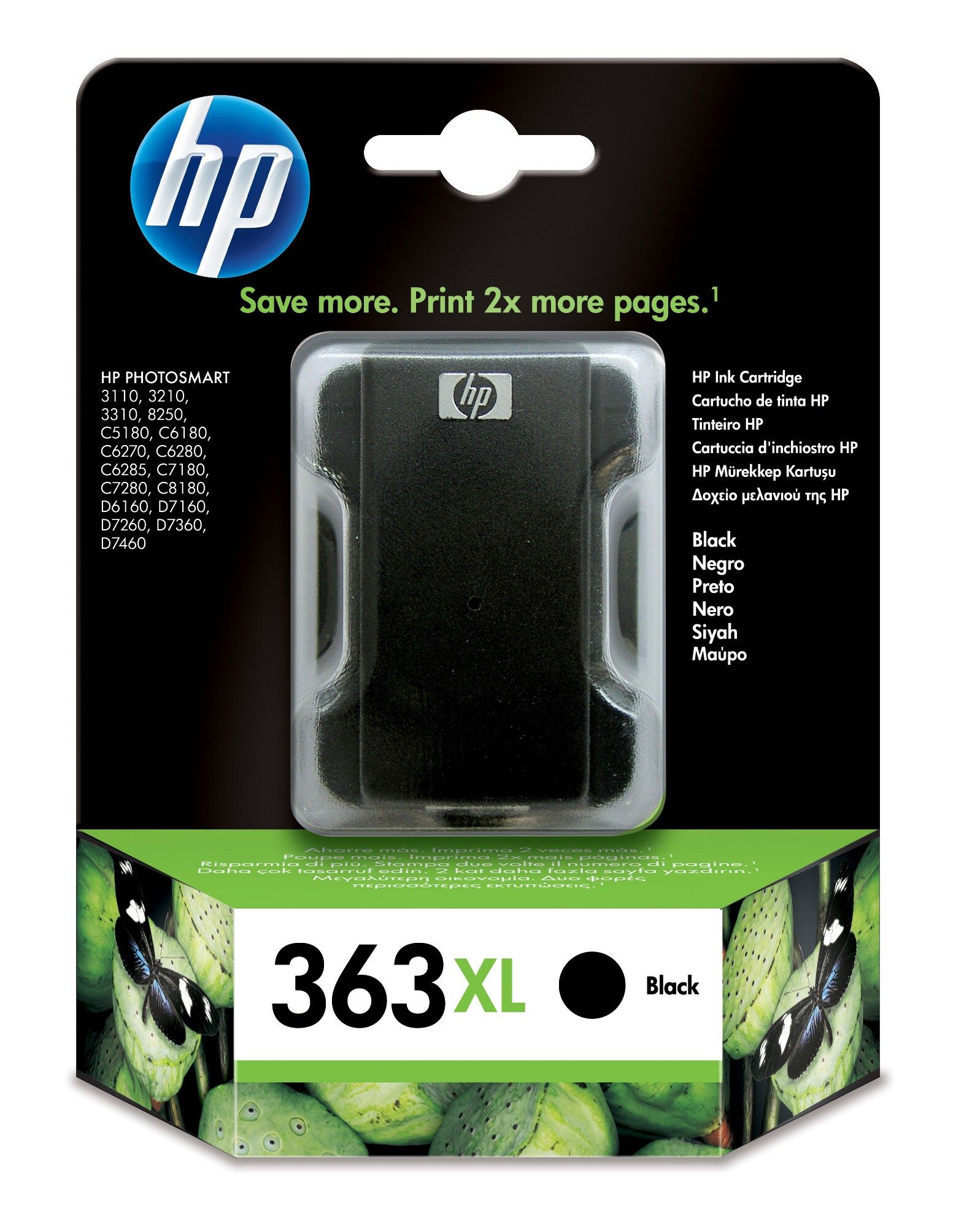 HP 363XL Zwarte inktcartridge - 17ml - Hoog rendement