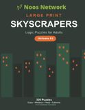 Noos Network Large Print Skyscrapers Logic Puzzle Book