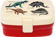 Rex London Dinosaurs Lunchbox avec plateau - Rouge