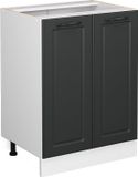 Vicco R-Line Keukenonderkast – 60 cm, WB Eik Antraciet landhuis