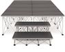 Gear4music 2 m x 4 m Draagbare Podiumkit, 60 cm