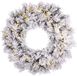 Black Box Trees Dinsmore Couronne de Noël avec éclairage LED - Ø60 cm - Vert givré