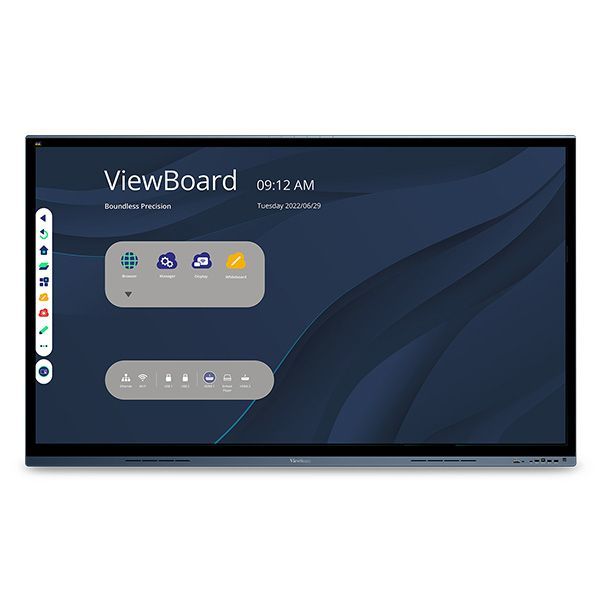 Viewsonic IFP6562 interactief flatscreen 65" 4K Ultra HD Zwart
