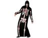 Atosa Kostuum Squelette Sanglant Adultes Crâne Costumes de Mort Halloween Carnaval Fêtes à Thème, Incluant Combinaison Longue à Capuche Confortable et Original, XL