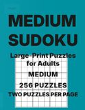 Medium Sudoku Puzzle Book for Adults Volume 15
