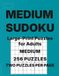 Medium Sudoku Puzzle Book for Adults Volume 15