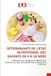 Déterminants Editions Universitaires Europeennes Déterminants de l'État Nutritionnel Des Enfants de 0 À 59 Mois