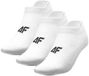 4F Lot de chaussettes basses unisexes - 3 paires, taille EU 35/38