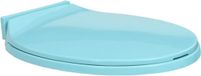 vidaXL Toiletbril soft-close ovaal groen