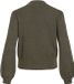 Vila Trui Viril Turtle-nk Balloon L/s Top - N 14084179 Forest Night/ Dark Melange Dames Maat - S