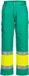 Portwest Hi-Vis lichtgewicht Tweekleuren Combat Broek L049 - Geel/Blauwgroen - S
