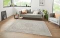 Tapeso Oosters vloerkleed Täbris - crème/antraciet 160x230 cm