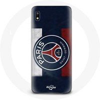 Maniacase Hoesje voor Samsung Galaxy A10 Paris Saint Germain PSG Logo