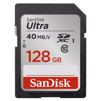 SanDisk Ultra SDXC 128GB - Class 10, UHS-I