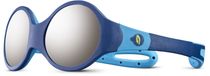 Julbo Loop M Spectron 4 Sunglasses Kids, dark blue/light blue/grey flash silver