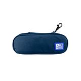 Oxford B-Hook Pennenetui van elastisch rubber, gerecycled RPET-materiaal, marineblauw