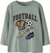 NAME IT - NMMLAUGE LS NREG TOP BOX - Jongens - Lange mouwen shirts - Maat 104 - Groen