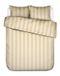 Essenza Minte Stripe Dekbedovertrek Yellow straw - Vanilla 140x200/220