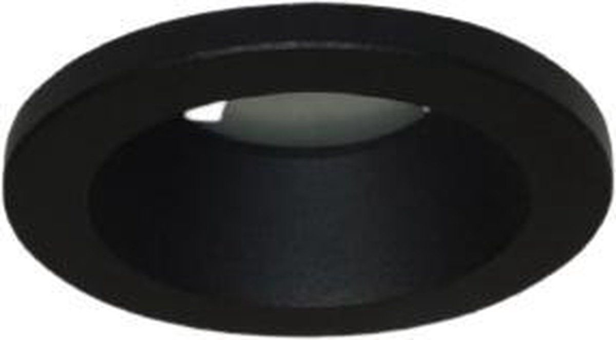 LT-Luce Inbouwspot Bados Rond Zwart IP65