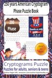 250 America 250 Years of America Cryptogram Puzzle Collection