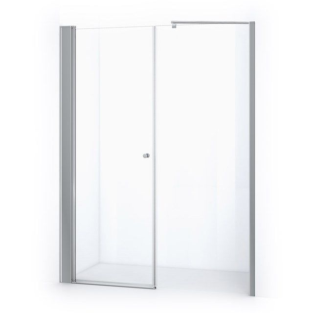 Maxaro Douchewand met Draaideur Zircon Comfort 160cm Chroom