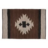 Atmosphera Rug Leather Wild | Lederen / katoenen vloerkleed | 120 cm x 170 cm