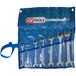 KS Tools 518.0747 CHROMEplus Dubbele steeksleutelset, 7-dlg