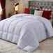 Utopia Bedding Dekbed 240x260 cm, 370 GSM Microvezel Dekbed met hoeklabels - Boos gestikt donzen alternatief Dekbed (Wit)