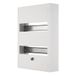 REV Ritter 0515512555 coffret de fusibles 2 rangées blanc