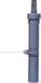 KIRCHHOFF ECO-SAVE KS dompelbuis, Grijs, 1 1/2"BI x 250 mm, voor DN 40 mm sifon, met 3/4" toestelaansluiting