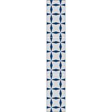 PLAGE 260610 6 Tegels Stickers - Oude Tegels Bronzolo, Blauw (15 x 15 cm)