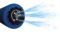 Happy People Waterpistool spuit - foam - 45 cm - met handvat en 2 spuitstanden - waterspeelgoed