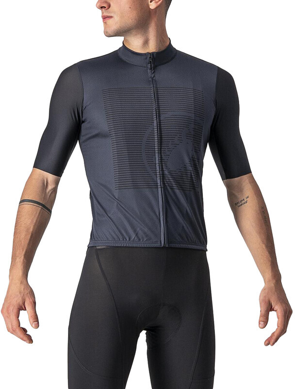 Castelli Bagarre Jersey Heren, zwart/blauw