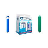 50 Bbagua 50 GPD-membraan + Pak van 3 osmosefilters + Remineraliserend nafilter