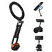 K&F CONCEPT Magnetische metalen telefoonhouder met cold shoe-bevestiging, verstelbare draaibare telefoonhouderadapter compatibel met iPhone 17/16/15/14/13-serie,Telefoon Koude Schoen Mount
