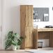 vidaXL Highboard Artisan Eiken 35 x 39 x 168 cm