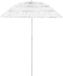 Syfax Hawaï Strandparasol 180 cm wit